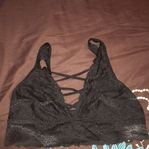 Black lace Bralett !!